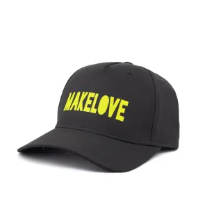 Cappellino Make Love, Grigio
