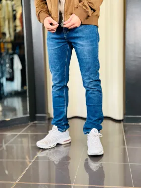 Jeans Slim blu 137