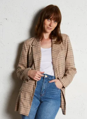  LA PETITE ETOILE   VICTOIRE - Giacca sartoriale diritta a quadri | Multicolore