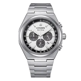 Orologio Eco-Drive Crono Super Titanio Bianco Uomo Citizen CA4610-85A