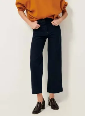  SESSUN   COOKIE M - Jeans larghi a vita alta | Blu