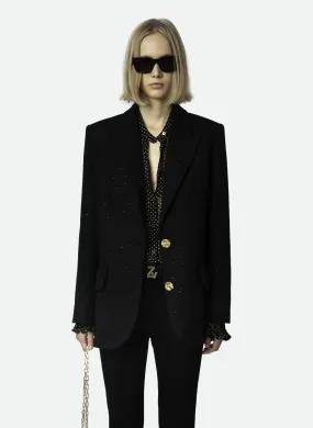  ZADIG&VOLTAIRE   VICKA - Giacca tailleur in misto lana | Nero